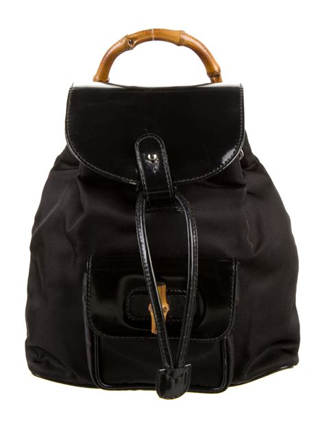 gucci bamboo guccissimo strap|Gucci bamboo backpack.